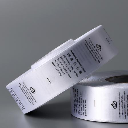 Custom Wash Care Labels
